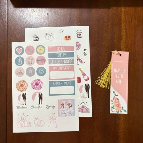 Wedding Planner and Journal Set - Picture 7 of 7